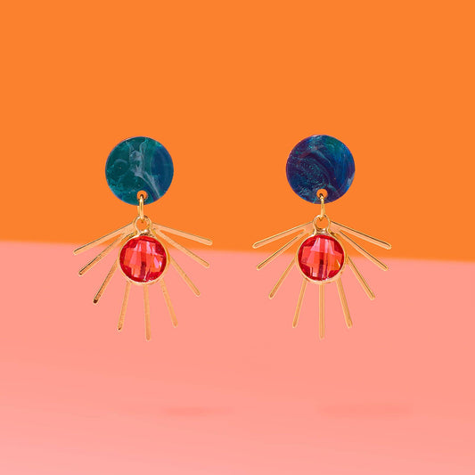 She's Rich in Glam Small Dangles