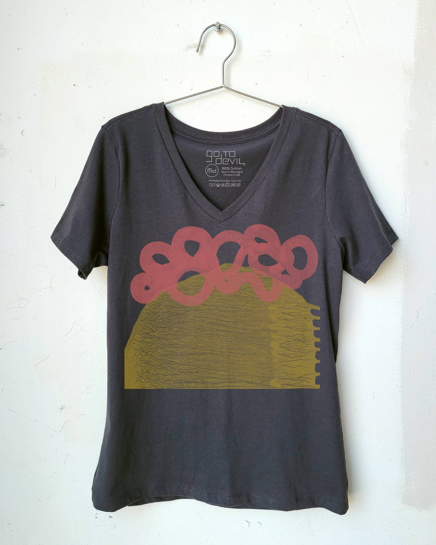 Wander Womens Vee Neck Tee