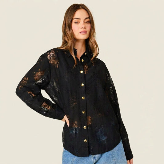 Dolly Button Down