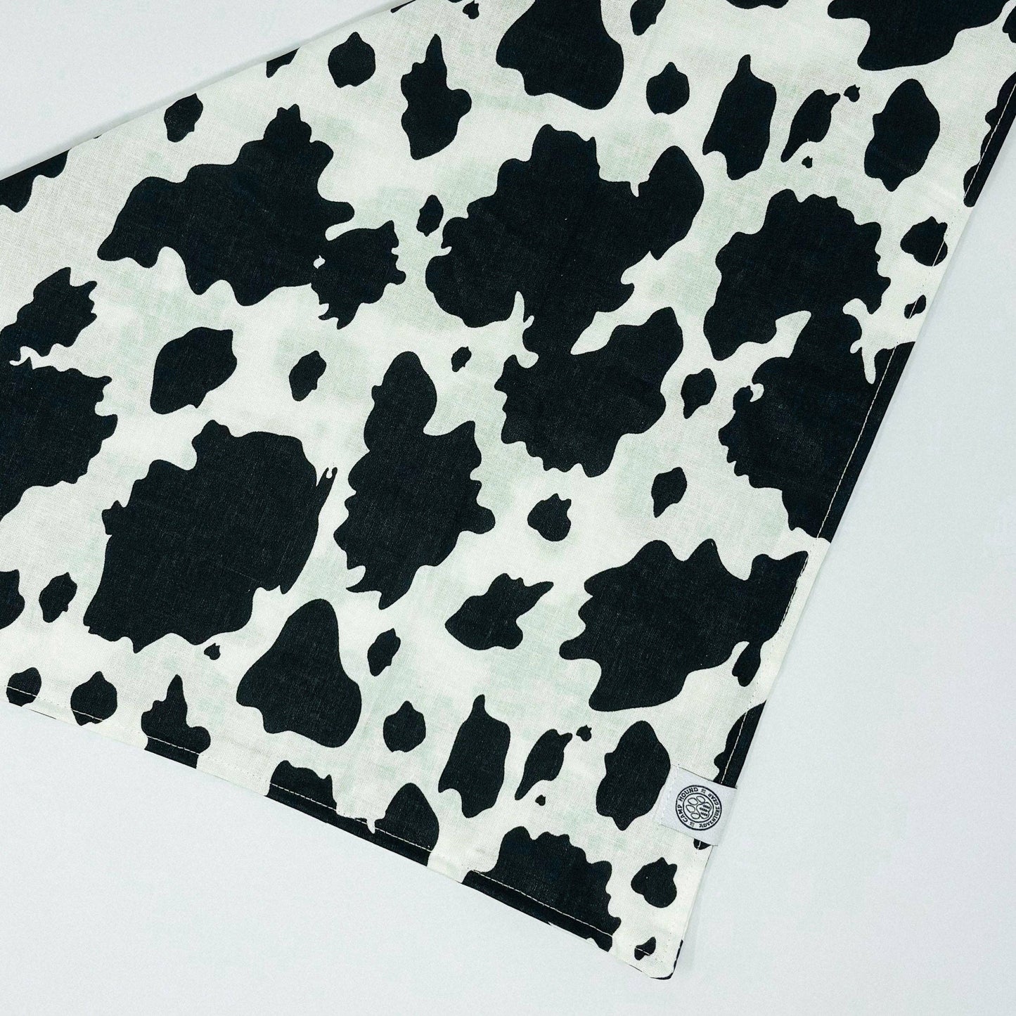 Tucker Dog Bandana | Cow Print Western Cotton