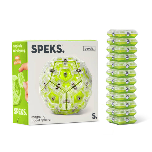 Geode Sphere Fidget Toy - Speks