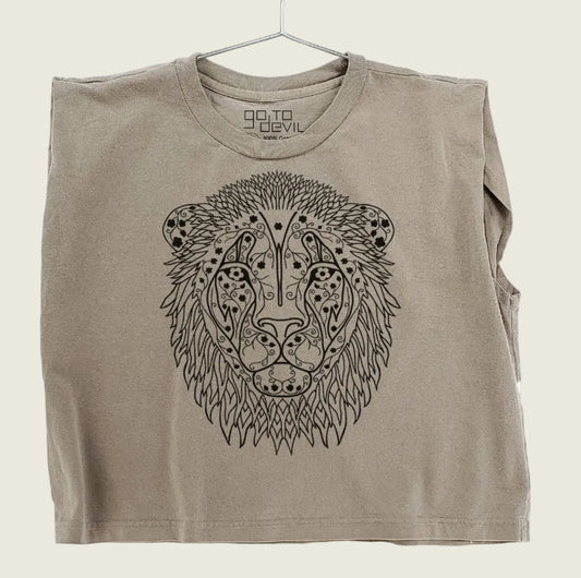Magic Lion Joan Heavyweight Muscle Tee