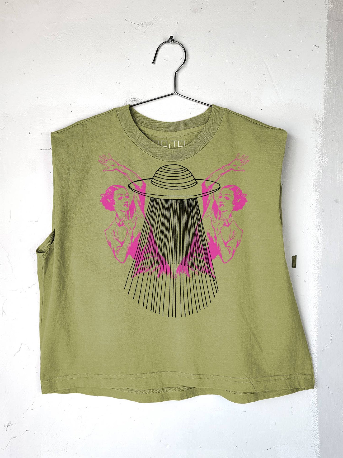 UFO Ladies Joan Heavyweight Muscle Tee