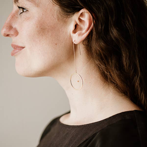Brim Drop Earrings