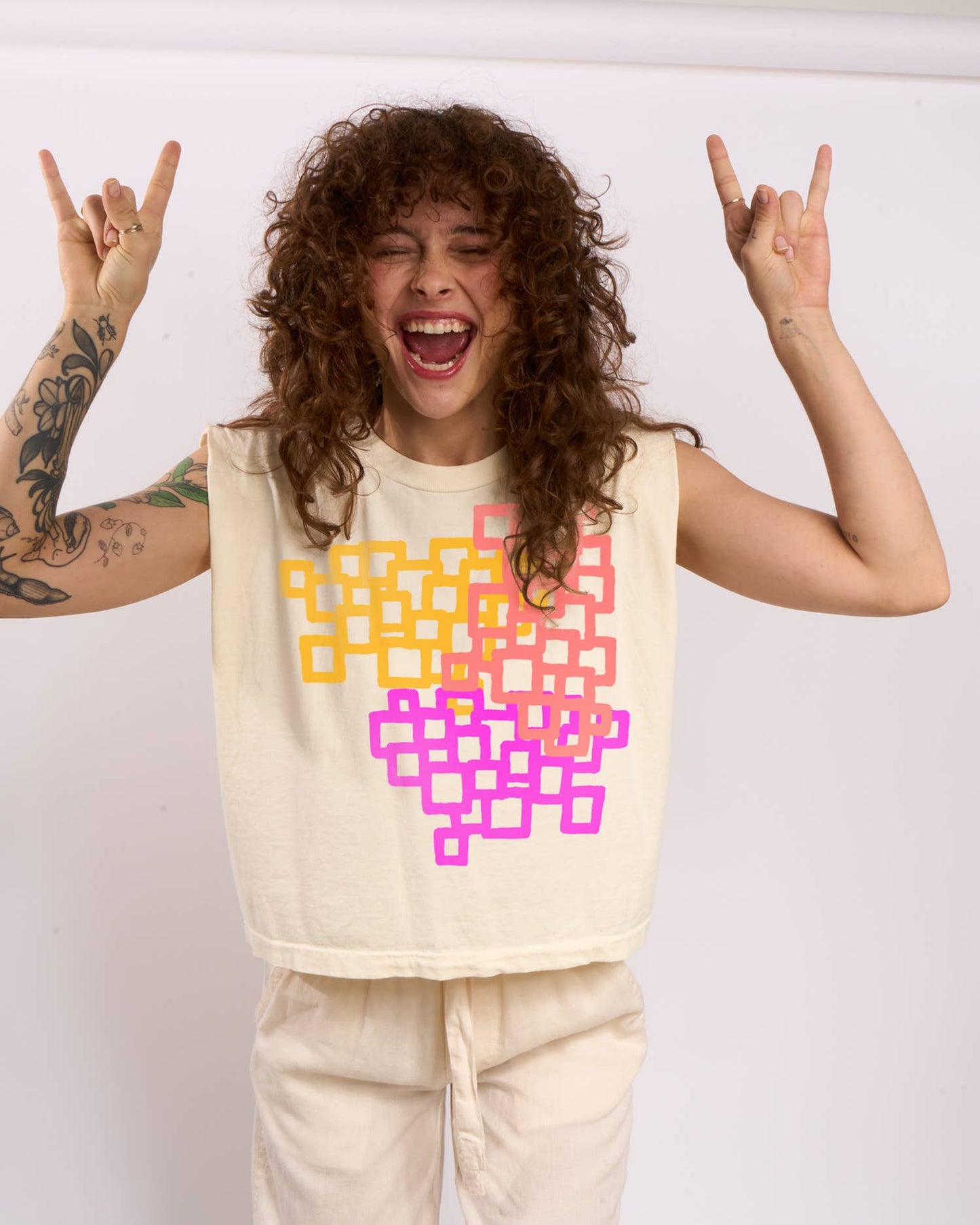 Squares Joan Heavyweight Muscle Tee