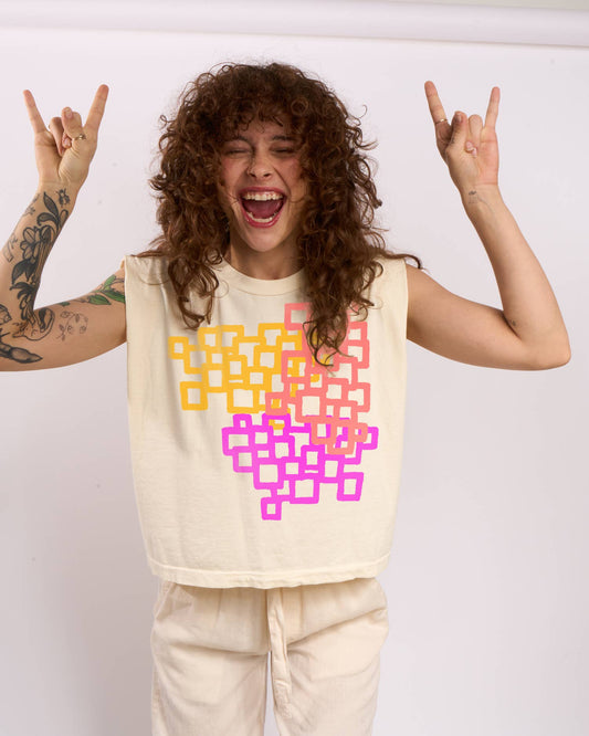 Squares Joan Heavyweight Muscle Tee