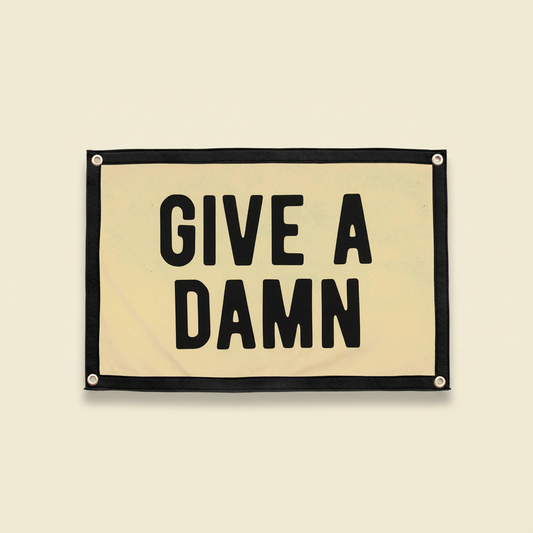 Give A Damn Camp Flag