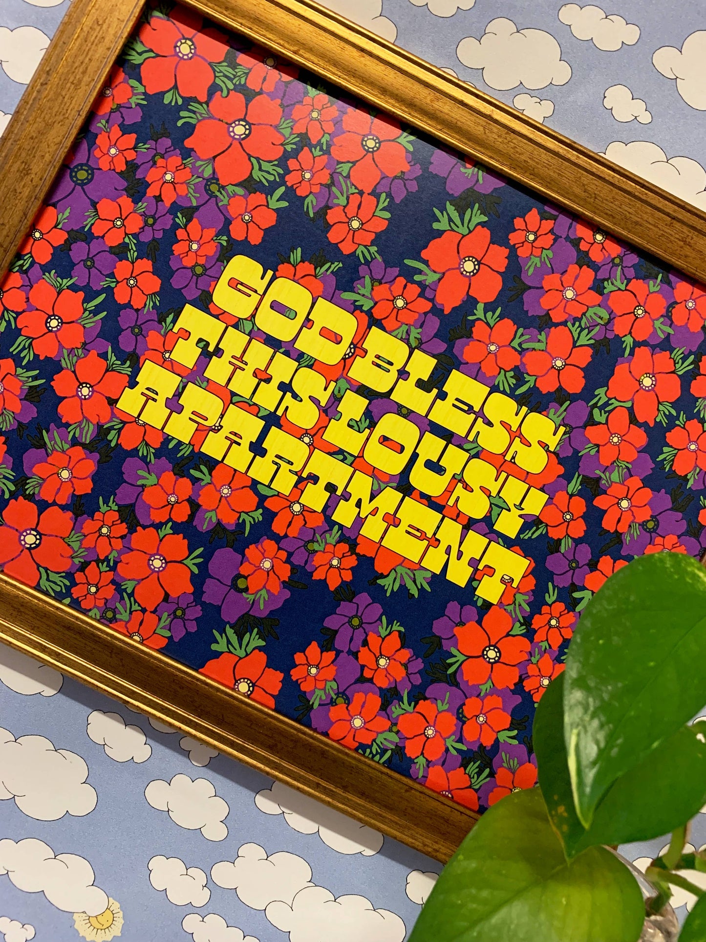 God Bless this Lousy Apartment - 11 x 14 print - MBMB