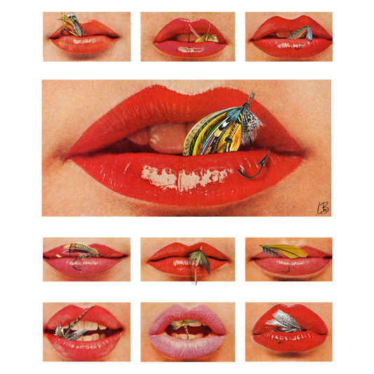 Rip My Lips Print